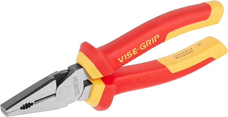 VDE-combinatietang 8”/200 mm - 10505874 de Irwin, Jaune – image du produit