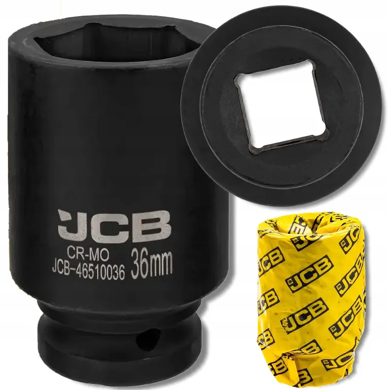 Cr-Mo Serie - Diepe Slagmoerdop 3/4" - 36 mm - Zeskant by JCB – product image