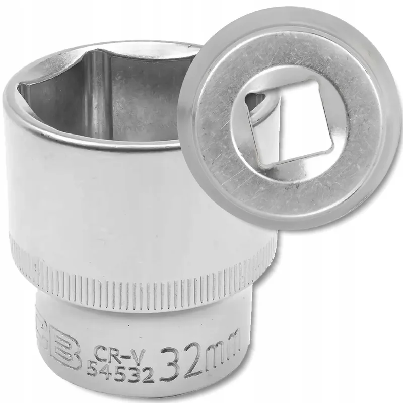 Cr-V Serie - 6-kantige Dopsleutel - 32mm - 1/2" Mocowanie de JCB – image du produit