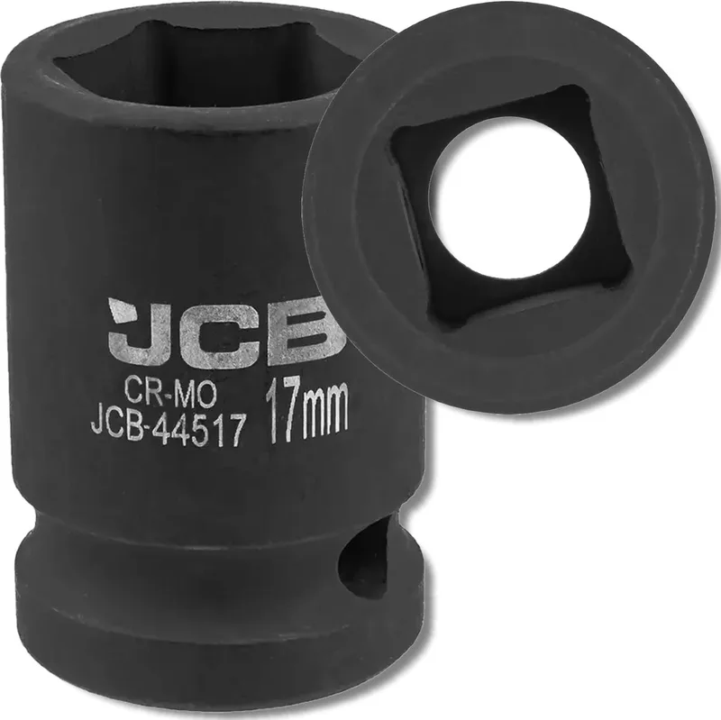 CrMo - Dopsleutel - 17mm - 6-kant - 1/2" van JCB – productafbeelding