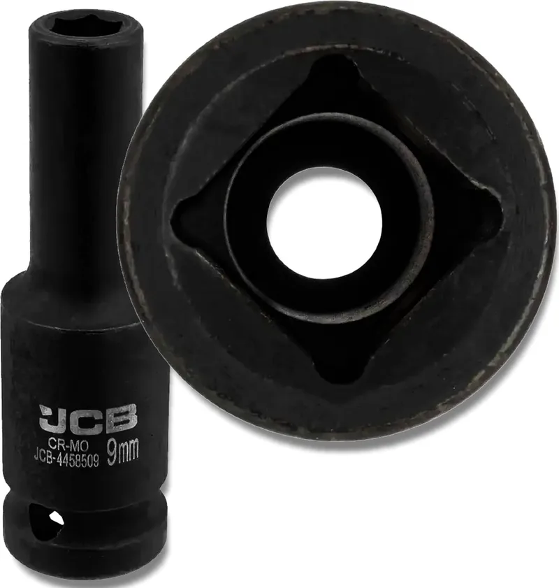 Diepe Dopsleutel - 1/2" Cr-Mo 6-kant - 9mm by JCB – product image