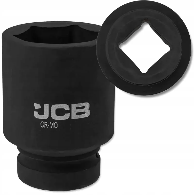 Diepe Impact Dopsleutel - 50mm - 6-kant - Cr-Mo Staal by JCB – product image