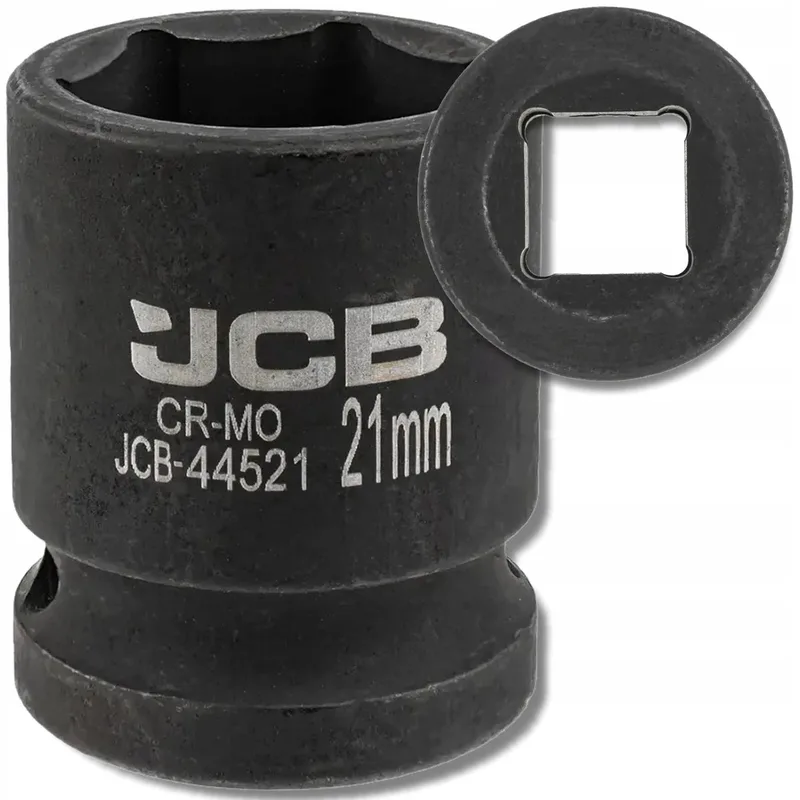 Dopsleuteldop - 6-kant - 21mm - 1/2" aandrijving von JCB – Produktbild