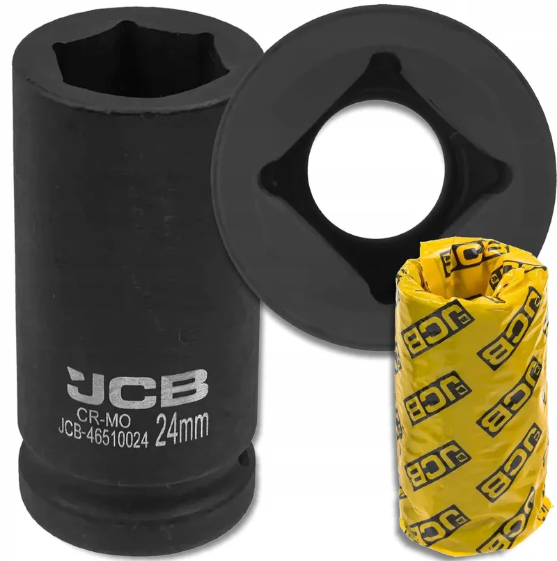 Dopsleutelset - 6-kant - CrMo-staal - 24 mm de JCB – image du produit