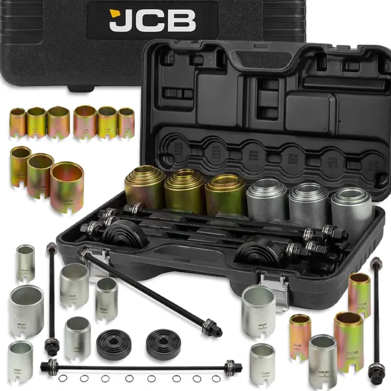 Gereedschapskoffer - 26-delig - Staal - Transporteerbaar van JCB – productafbeelding