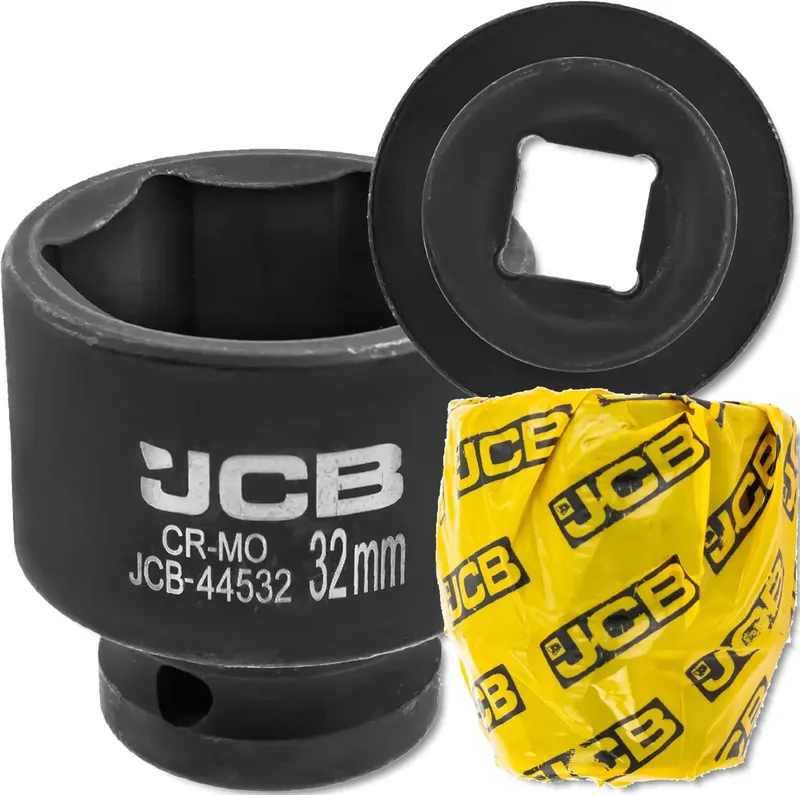 Impact Dopsleutel - 32mm - 6-kant - 1/2" Cr-Mo de JCB – image du produit