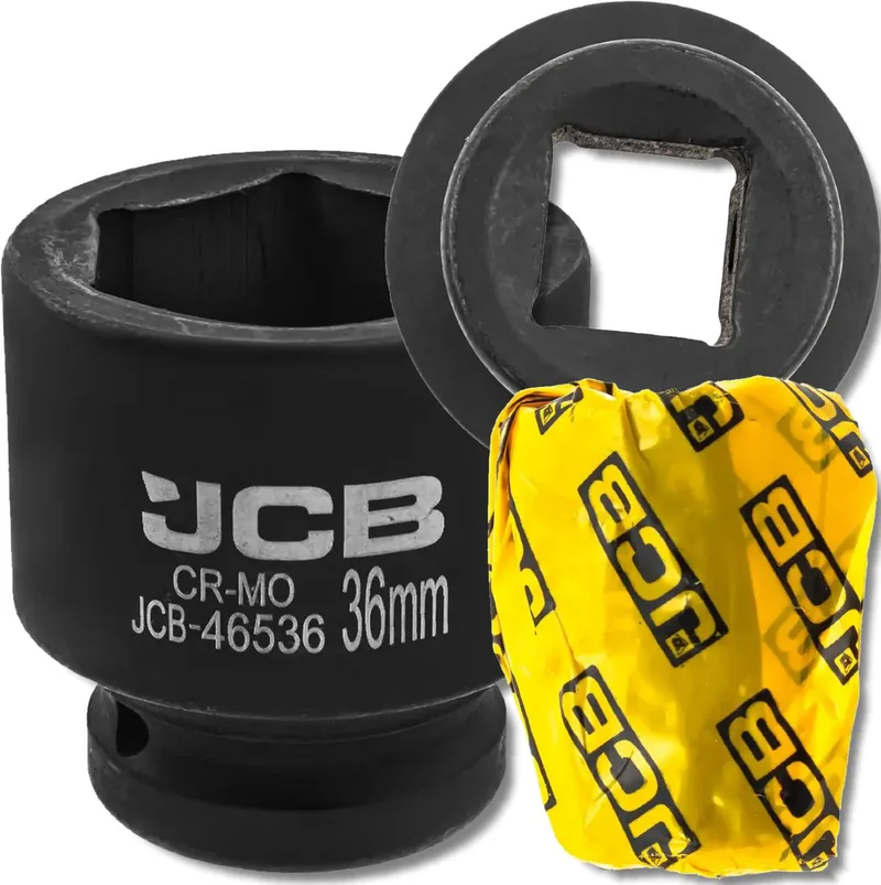 Impact Dopsleutel - 36mm - CrMo Staal - 3/4" Aandrijving van JCB – productafbeelding