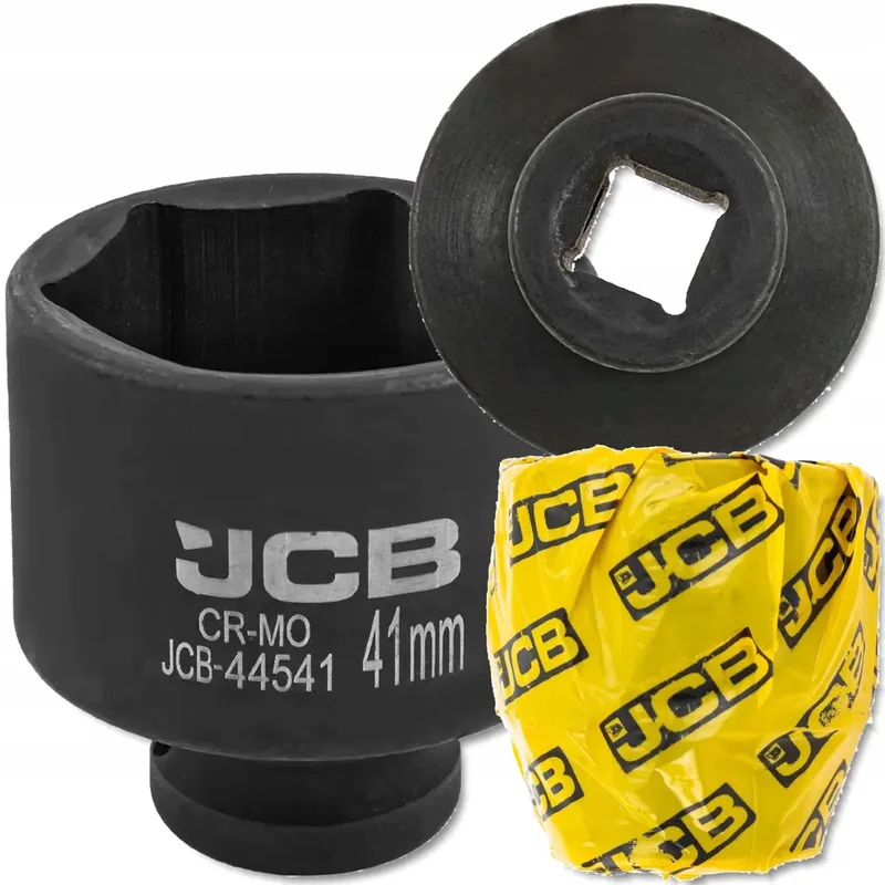 Impact Dopsleutel - 41mm - 1/2" - 6-kant by JCB, Black – product image