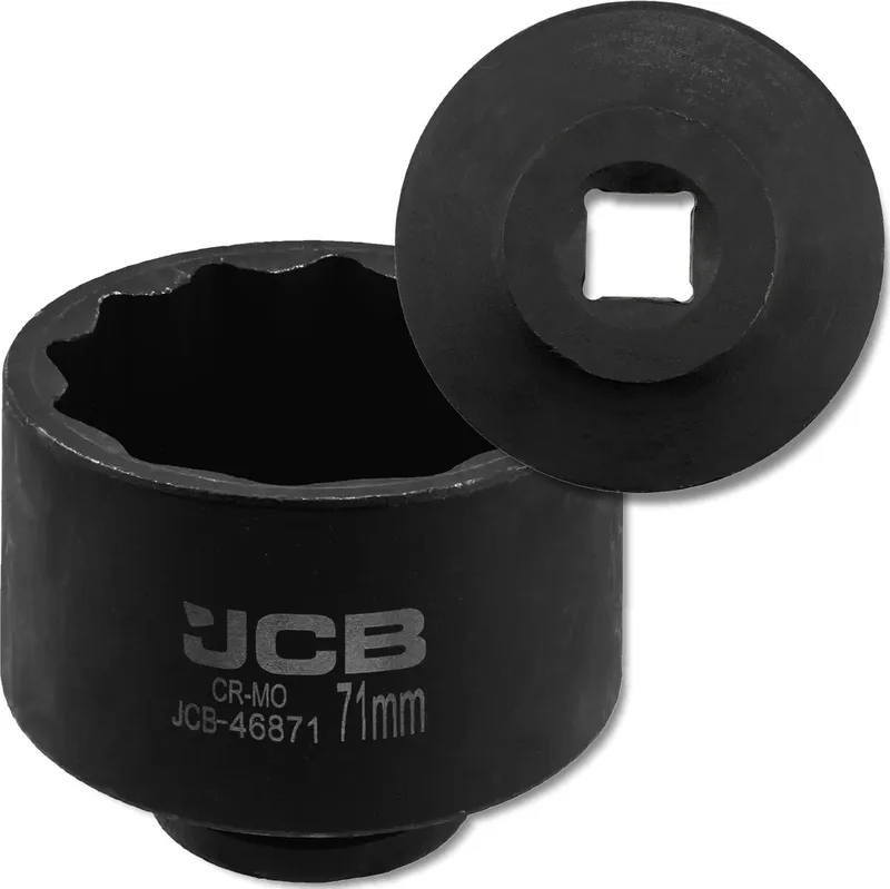 JCB - 12-kantige Dopsleutel - 71mm - 3/4" Aandrijving - CrMo Staal de JCB – image du produit