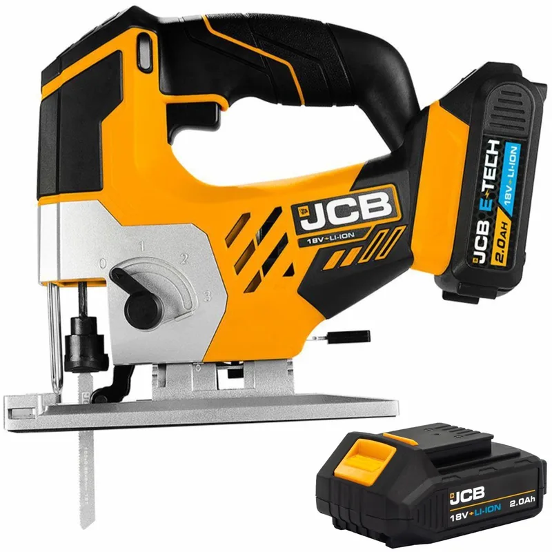 JCB-18JS Serie - Accu Decoupeerzaag - 18V - 2Ah - Inclusief Tas by JCB – product image