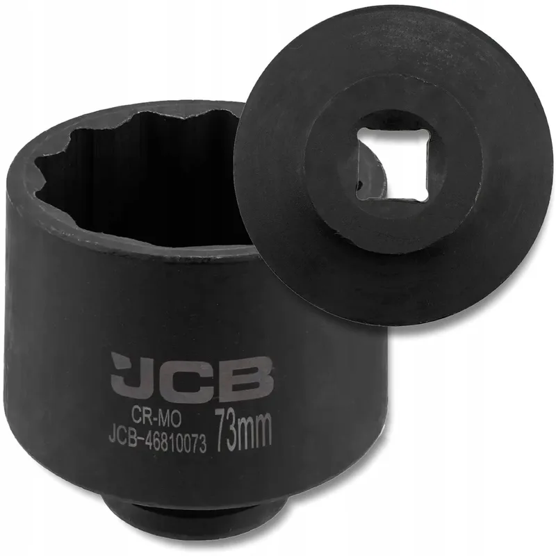JCB 3/4" Dopsleutel, 73mm, 12-kant, Cr-Mo, Diep by JCB – product image