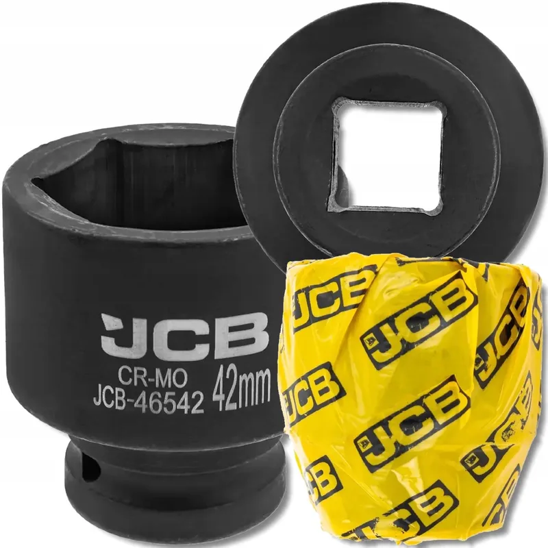 JCB - 6-Kantige Dopsleutel - 42mm - 3/4" Aandrijving - Cr-Mo Staal von JCB – Produktbild