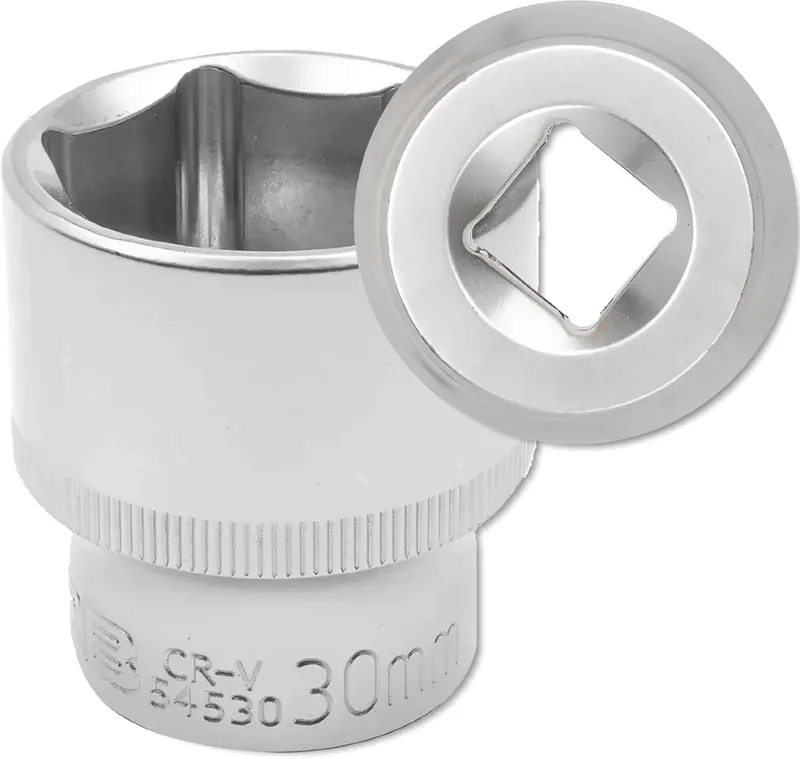 JCB - 6-kantige Steckschlüssel - 30mm - 1/2'' - Cr-V Staal by JCB – product image