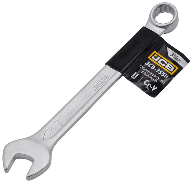 JCB-75511 Serie - Ringsteeksleutel - 11mm - Staal Cr-V - Satijnafwerking de JCB – image du produit