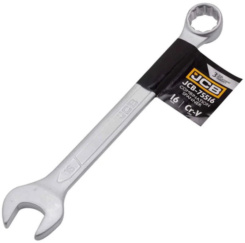 JCB-75516 Serie - Ringsteeksleutel - 16mm - Satijnafwerking - Cr-V Staal by JCB – product image