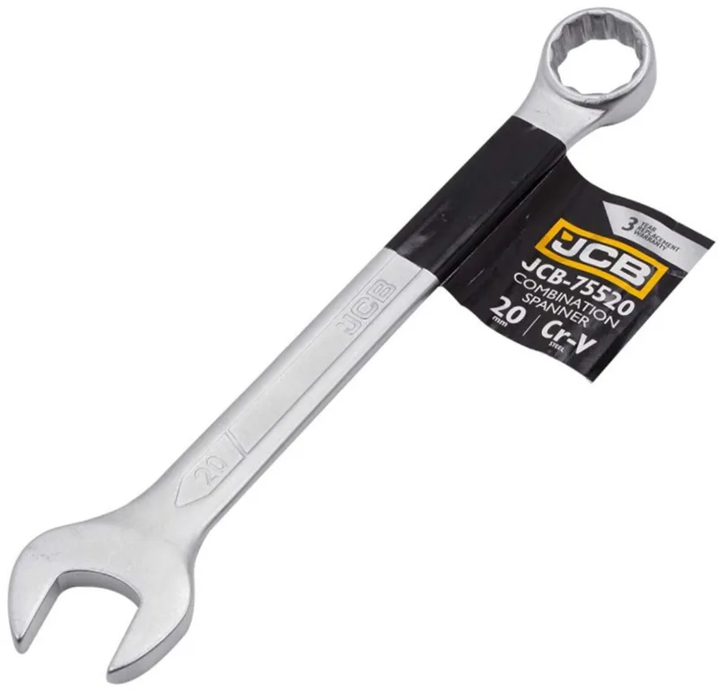 JCB-75520 - Ringsleutel - 20mm - Cr-V Staal de JCB – image du produit