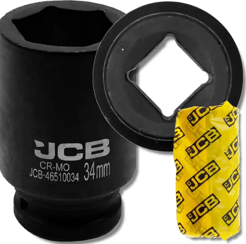 Klok 6-kantige Bit - Cr-Mo - 3/4" Aandrijving - Diepe Uitvoering von JCB – Produktbild