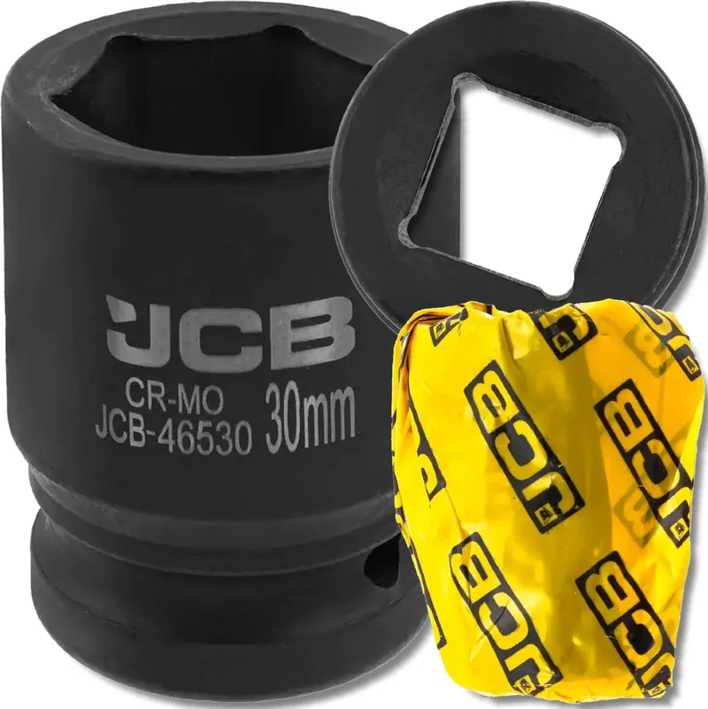 Klokserie - 6-kantige Dopsleutel - 30mm - 3/4aansluiting - Cr-Mo Staal by JCB – product image