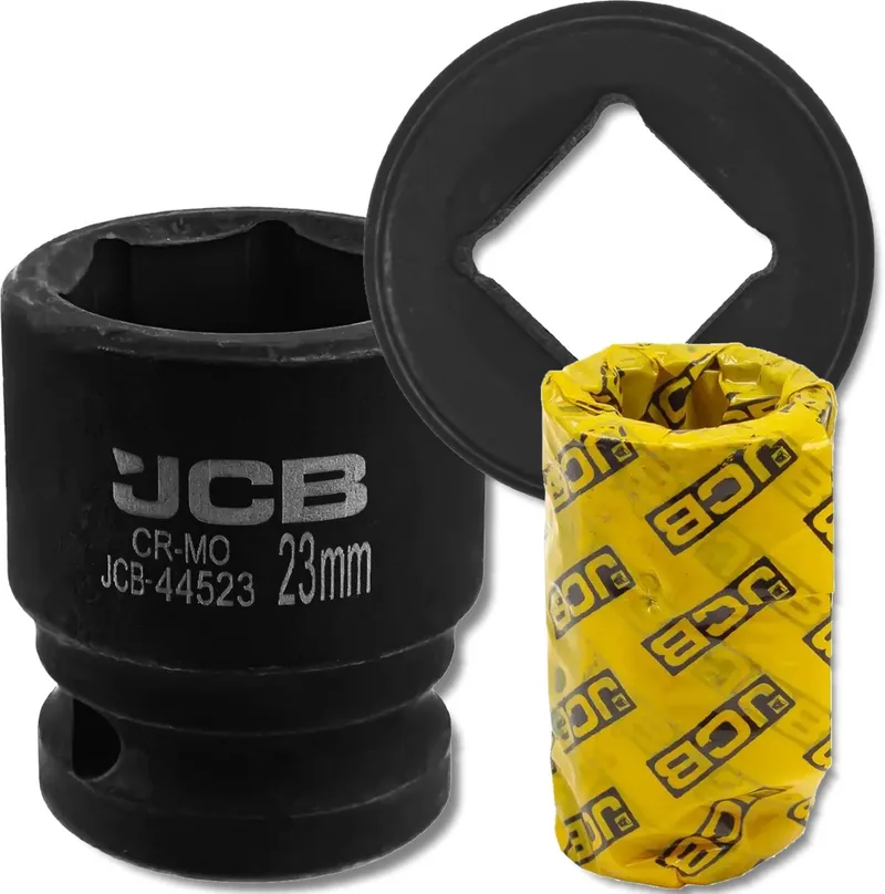 Klucze Serie - 6-kantige Slagmoerdop - 23 mm - 1/2" Aandrijving - Cr-Mo Staal von JCB – Produktbild