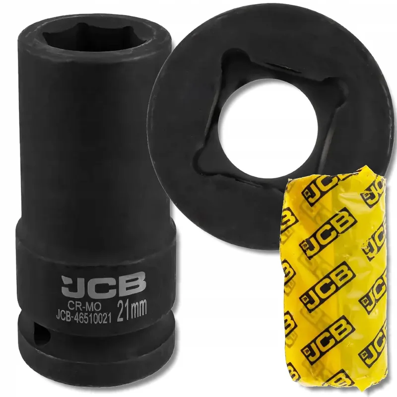 Klus Serie - 3/4" Diepe Dopsleutel - 21mm - CrMo Staal by JCB – product image