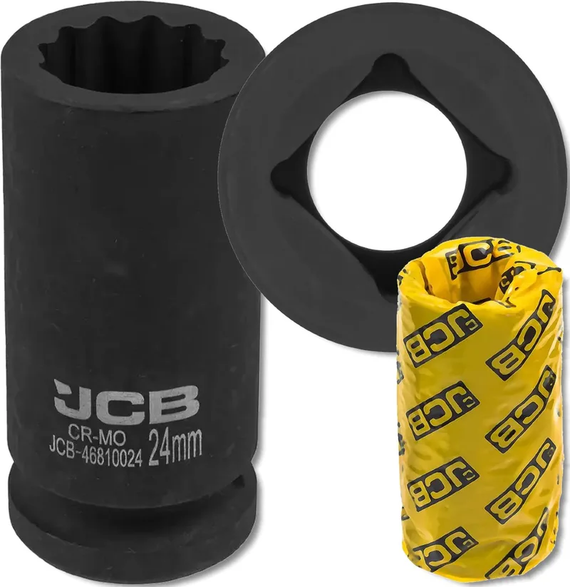 Klussen Serie - Diepe Dopsleutel - 3/4" - 12-hoekig - 24mm by JCB – product image