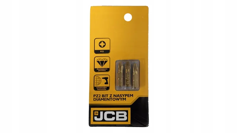 PZ2 Diamant Bits - Set van 3 stuks, 25mm van JCB – productafbeelding