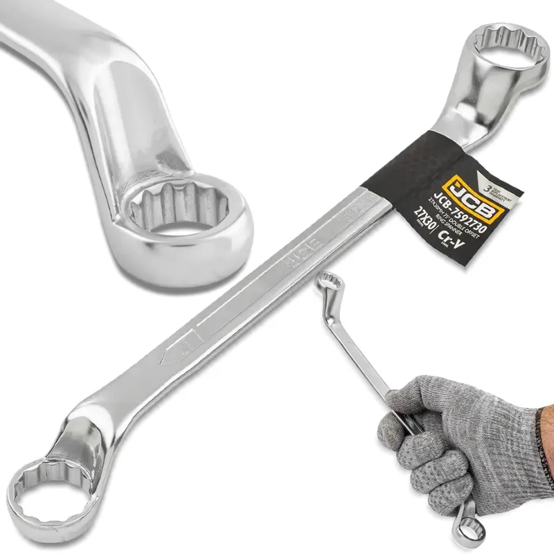 Ringsleutel - 27x30 mm - 12-Kant - 75 Graden by JCB – product image