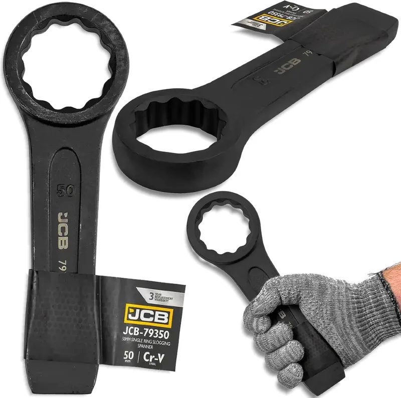 Ringsleutel - 50 mm - 12-Punts - Cr-Mo Staal by JCB – product image