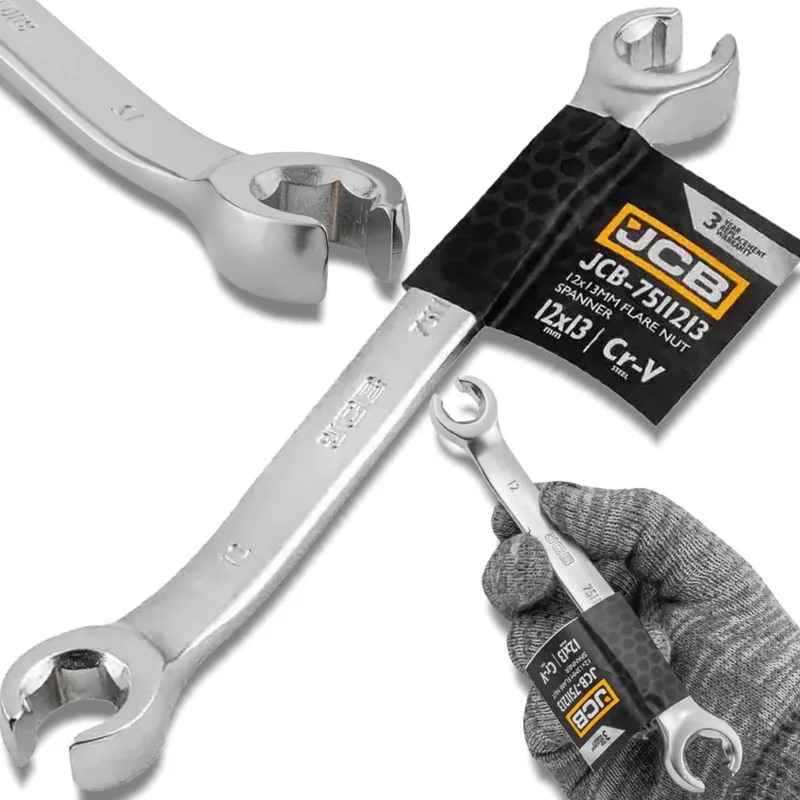 Ringsleutel Omsloten - 12x13mm - Cr-V - Zeskant by JCB – product image