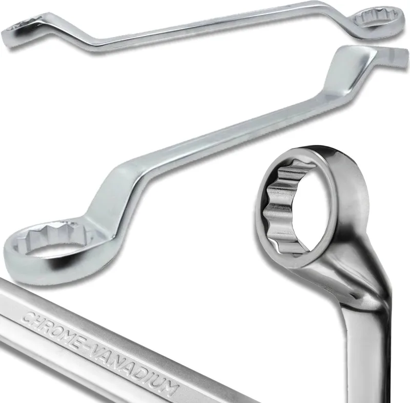 Ringsteeksleutel - 41-46mm - 45° Gebogen - 12-kantig van JCB – productafbeelding