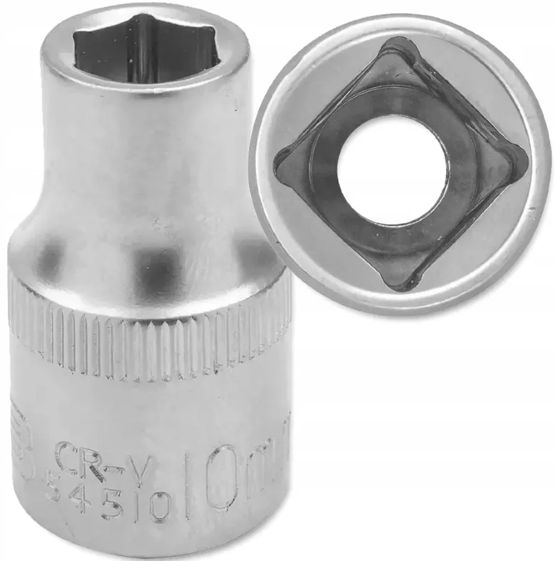 Serie - Dopsleutel - 10mm - 6-kant - Cr-V by JCB, Silver – product image
