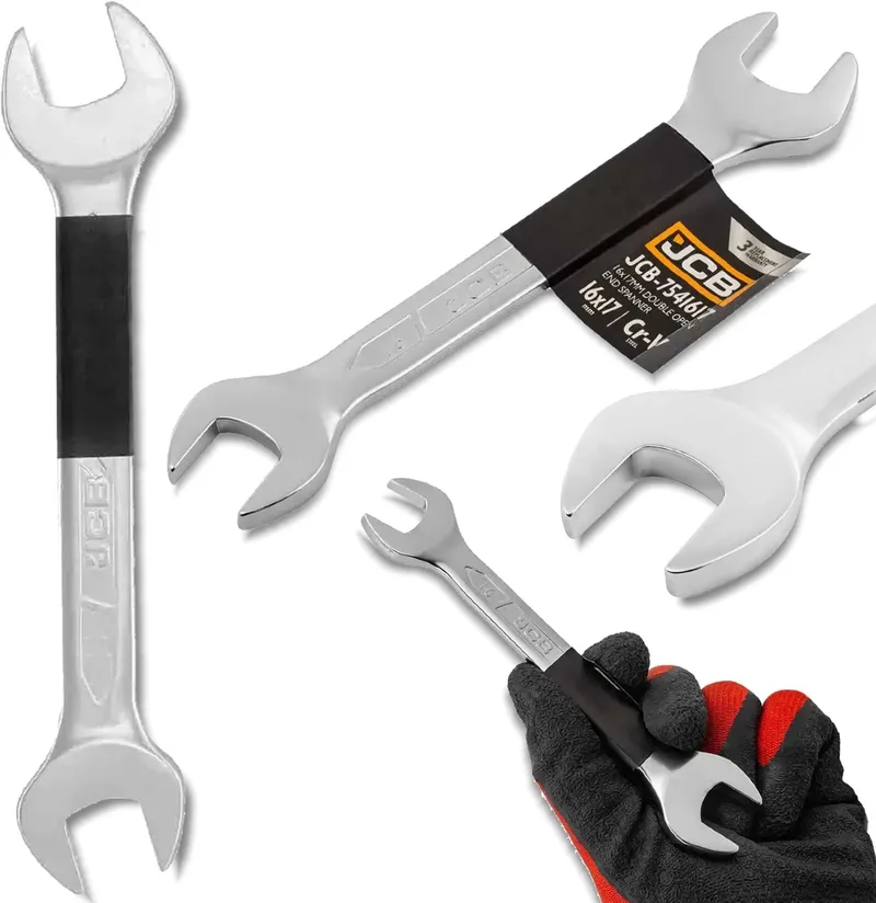 Steeksleutel - 16-17 mm - Ergonomisch - Cr-V Staal by JCB – product image