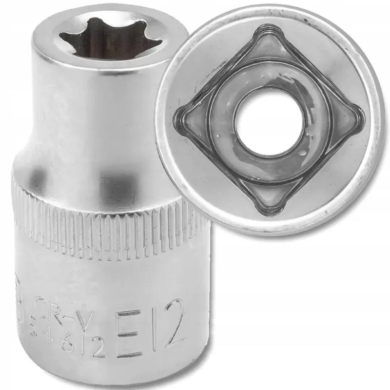 TORX Nasdaket - 1/2" Moersleutel - E12 - Cr-V Staal by JCB – product image