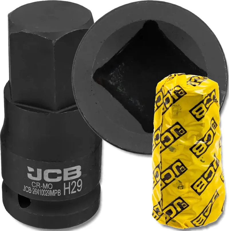 Uittrekbare Bit Dop - 29mm - 6 Hoeken - CrMo Staal von JCB – Produktbild