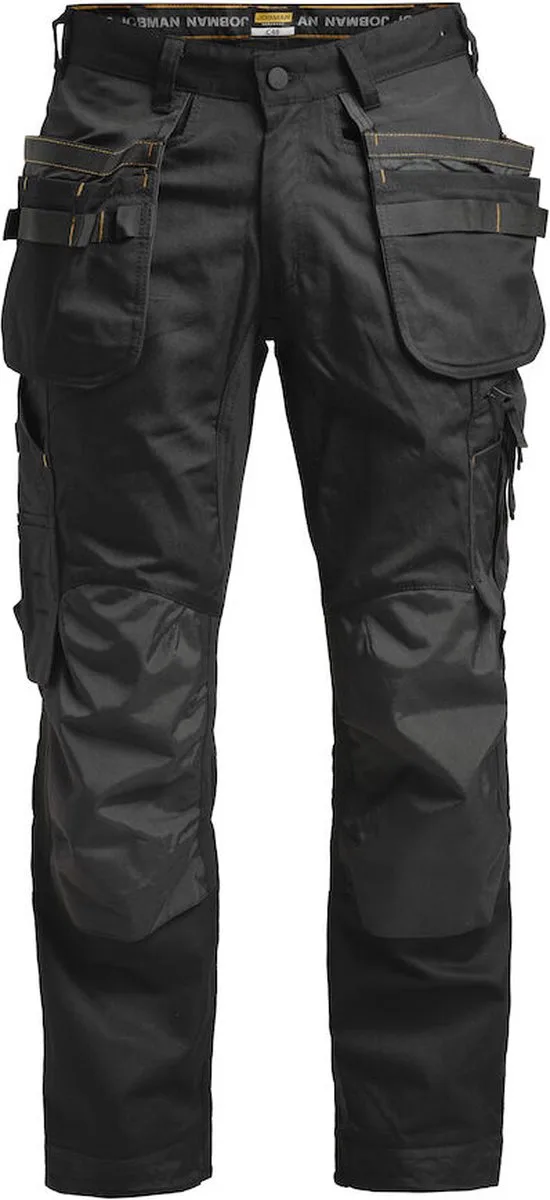 Jobman 2164 Stretch Trousers HP 65216418 - Zwart de Jobman, Noir, D092 – image du produit