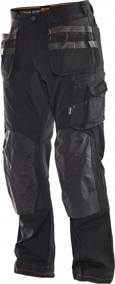Jobman 2164 Werkbroek Stretch - Zwart van Jobman, Zwart, 52 – productafbeelding