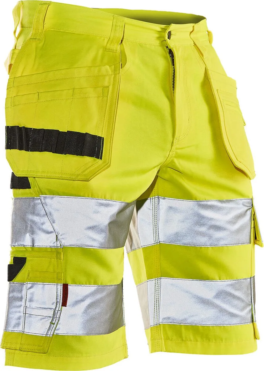 Jobman 2205 Hi-Vis Shorts HP 65220562 - Geel von Jobman, Gelb, C50 – Produktbild