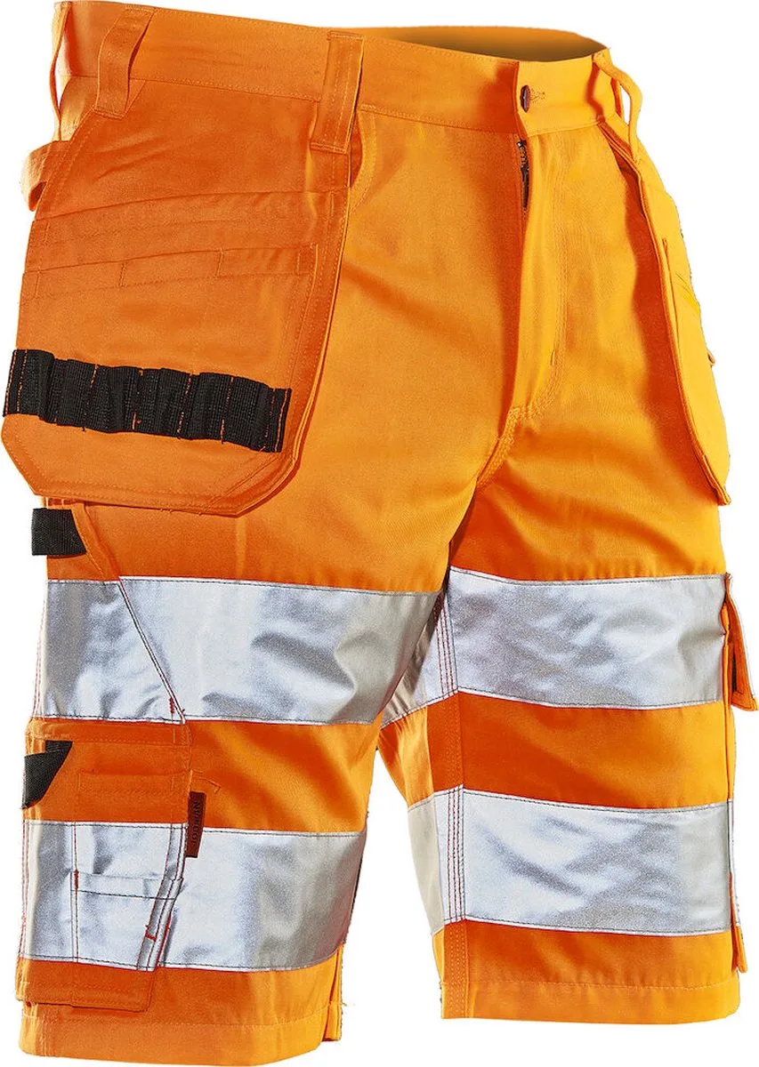Jobman 2205 Hi-Vis Shorts HP 65220562 - Oranje von Jobman, Orange, C46 – Produktbild