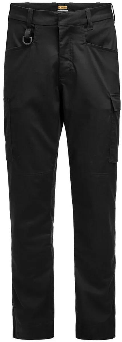Jobman 2302 Servicebroek Stretch 65230224 - Zwart von Jobman, Schwarz, C52 – Produktbild