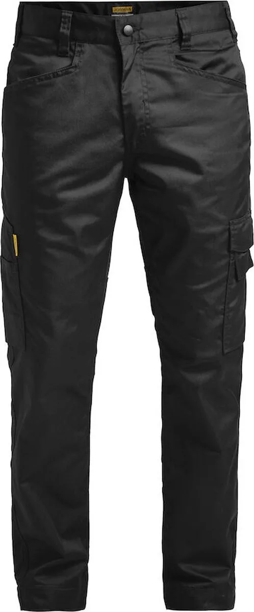 Jobman 2317 Service Trousers Stretch 65231720 - Zwart van Jobman, Zwart, D100 – productafbeelding