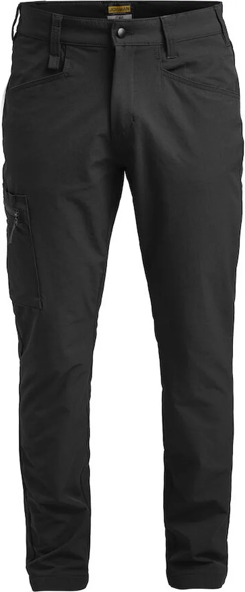 Jobman 2318 Service Trousers Stretch 65231870 - Zwart by Jobman, Black, C54 – product image
