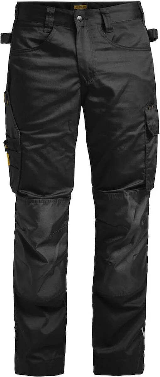 Jobman 2321 Service Trousers 65232120 - Zwart von Jobman, Schwarz, D100 – Produktbild