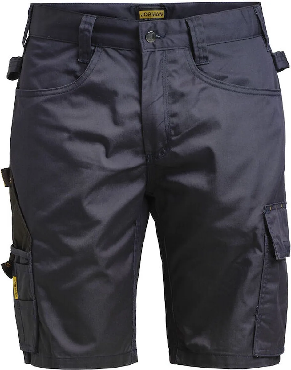 Jobman 2723 Service Shorts 65272320 - Navy/Zwart fra Jobman, Mørkeblå, Sort, C42 – produktbillede