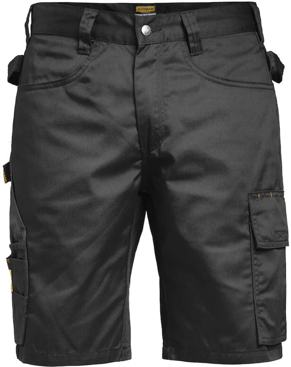 Jobman 2723 Service Shorts 65272320 - Zwart van Jobman, Zwart, C52 – productafbeelding
