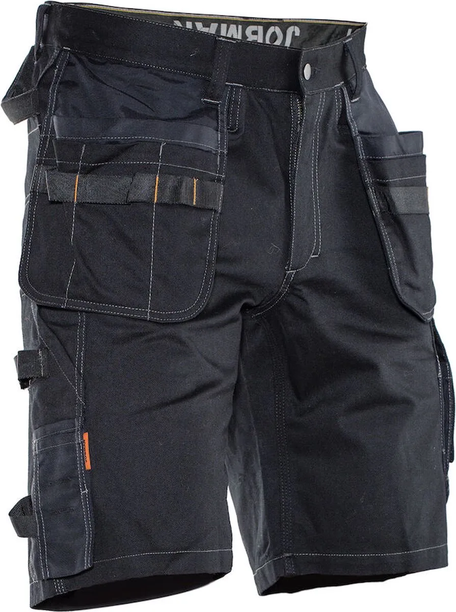 Jobman 2733 Shorts Cotton HP 65273311 - Zwart/Zwart fra Jobman, Sort, C44 – produktbillede