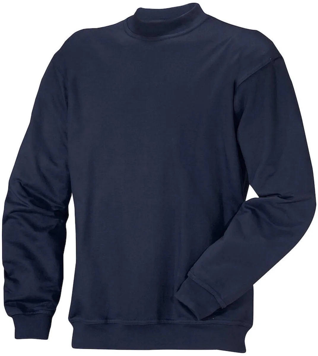 Jobman 5120 Roundneck Sweatshirt 65512010 - Navy van Jobman, Donkerblauw, L – productafbeelding