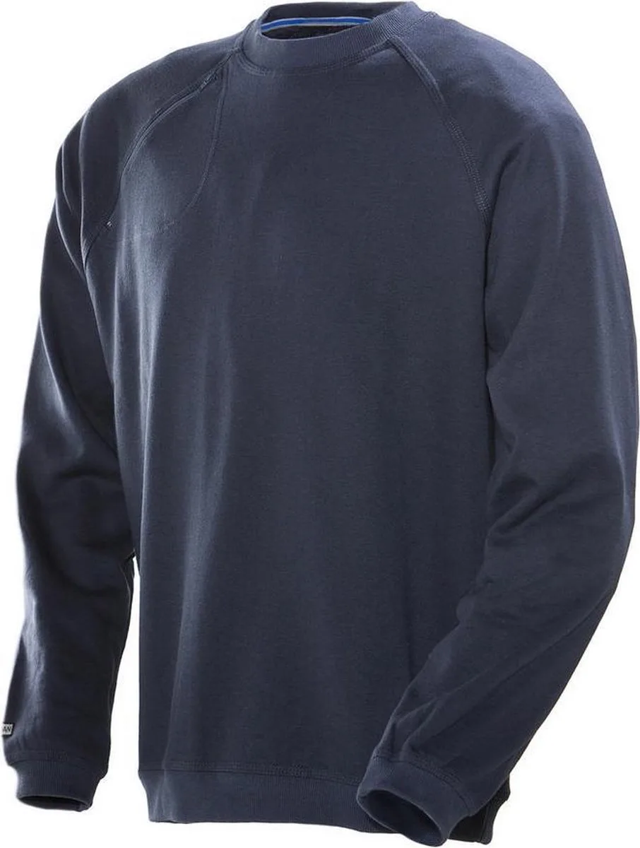 Jobman 5122 Roundneck Sweatshirt 65512293 - Navy by Jobman, Dark blue, M – product image