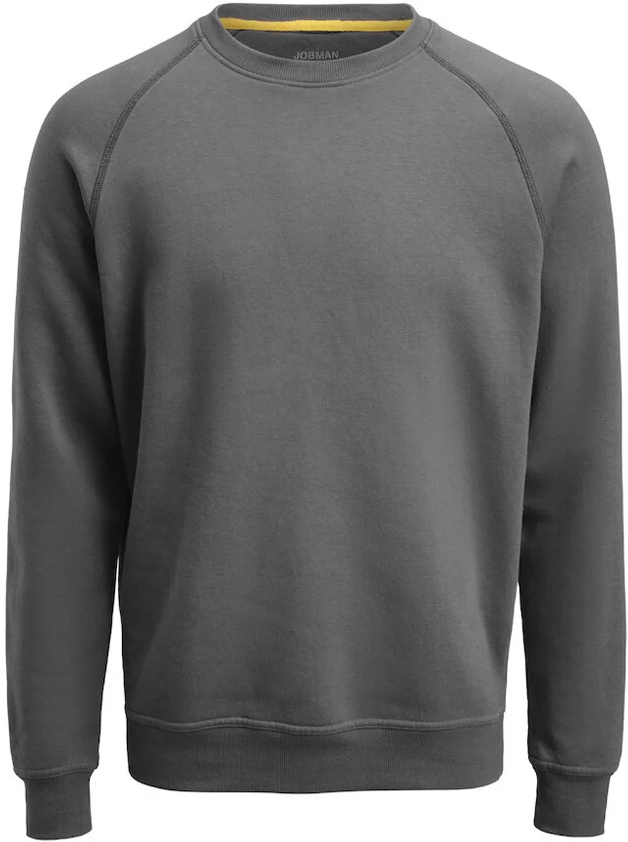 Jobman 5140 Sweatshirt 65514095 - Donkergrijs von Jobman, Dunkelgrau, S – Produktbild