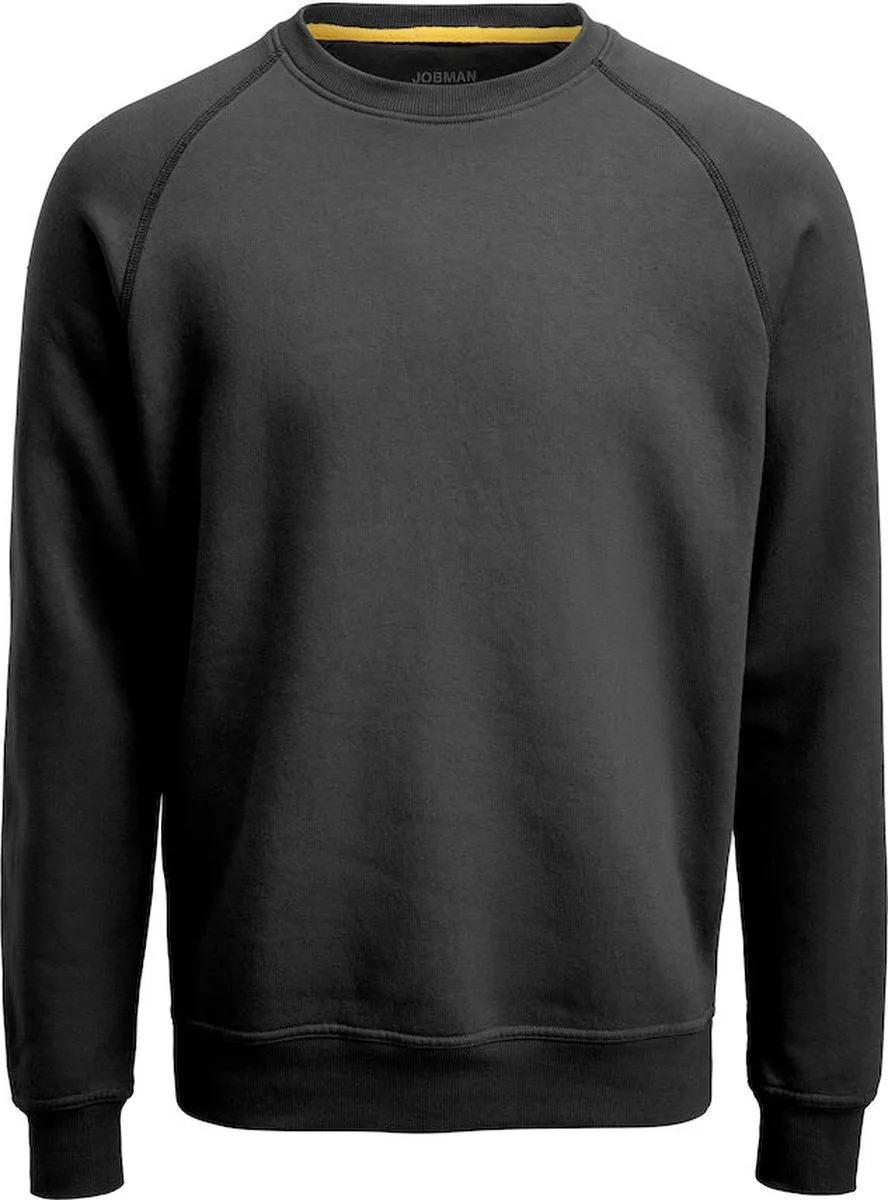 Jobman 5140 Sweatshirt 65514095 - Zwart fra Jobman, Sort, L – produktbillede