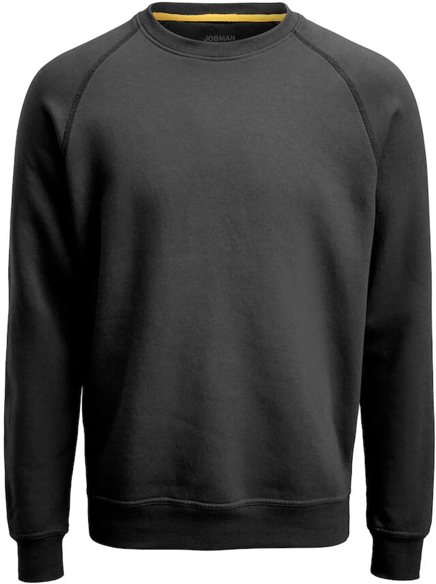 Jobman 5140 Sweatshirt 65514095 - Zwart fra Jobman, Sort, XL – produktbillede